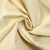 Satin de coton lourd ivoire