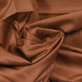 Popeline de coton chocolat