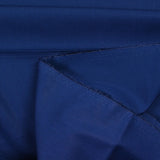 Popeline de coton bleu marine