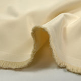 Satin de coton lourd ivoire