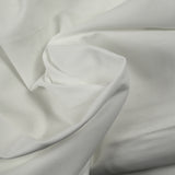 White polycotton elastane