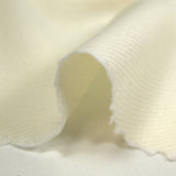 Twill de laine vierge blanc cassé