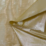 Polyester lamé blond doré