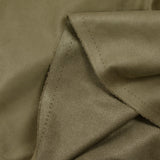 Suédine jersey tabac