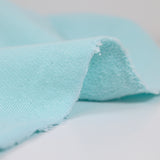 Molleton coton french terry ciel