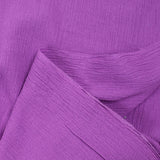 Purple cotton gauze