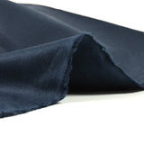 Coton rayé fantaisie bleu nuit