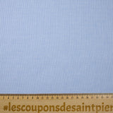 White and sky blue Oxford cotton