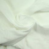 Broken white crinkle muslin