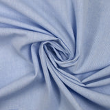 Chambray de algodón azul cielo