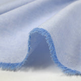 Chambray de algodón azul cielo