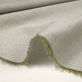 Chambray de coton kaki
