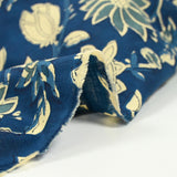 Indian cotton printed puducherry background