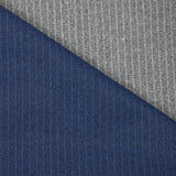 Jean's coton 5 mm rayé marine