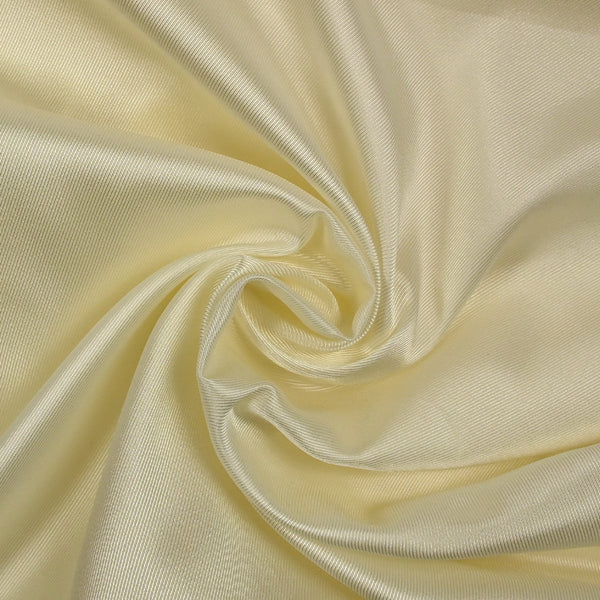 Doublure twill viscose élasthanne ivoire
