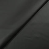 Black imitation leather with suede backing