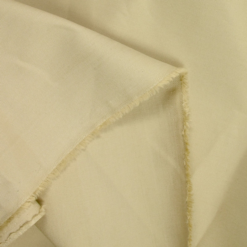 Sergé de coton élasthanne beige