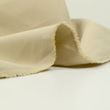 Sergé de coton élasthanne beige