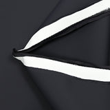 Waxed double-sided waterproof fabric on midnight blue mesh