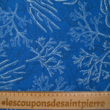 Corail Polycotton Print Blue Found