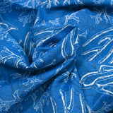 Corail Polycotton Print Blue Found