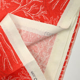 Orange Corail Polycotton Print