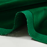 Velours de coton ras vert sapin