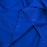 Tela de sastrería sarga poliviscosa azul