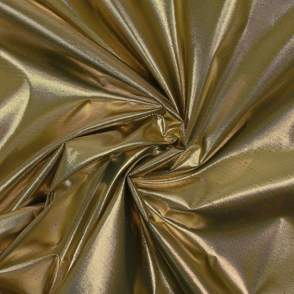 Taffetas lamé doré