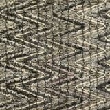 Tweed de coton et soie chevrons gris clair et écru