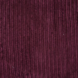 Velours côtelé fourré double face lie de vin