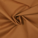Sergé de coton élasthanne orange brûlé