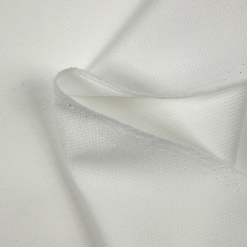 Coton fantaisie blanc