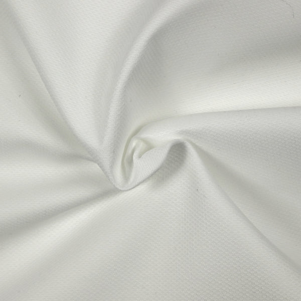 Coton fantaisie blanc