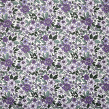 Coton imprimé Arona violet