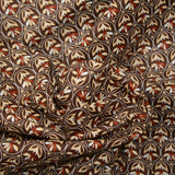Coton imprimé Getxo fond marron