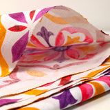 Fondo de color rosa, morado y mostaza de Policoton