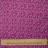 Cotton Print Terrassa Purple Background