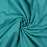 Jersey de coton turquoise
