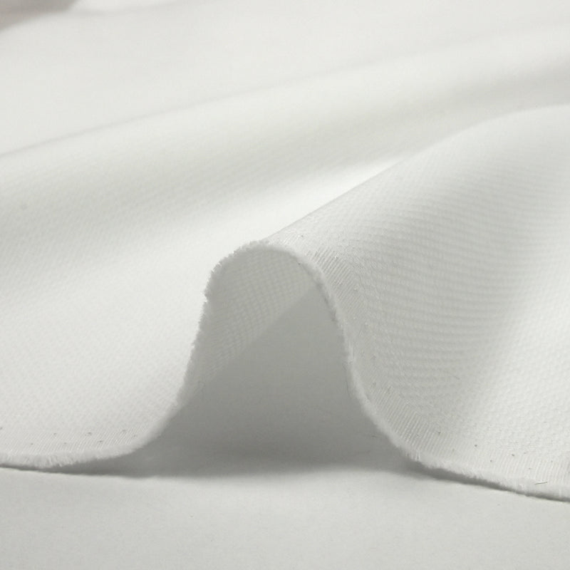 Coton fantaisie blanc
