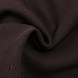 Mezcla de lana con textura de ciruela oscura