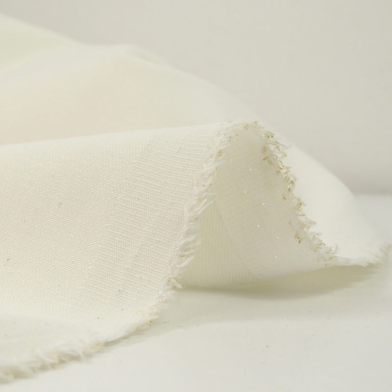Jean's coton élasthanne blanc cassé