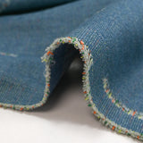 Jean's façonné à trous bleu clair