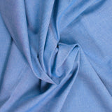 Light blue cotton chambray