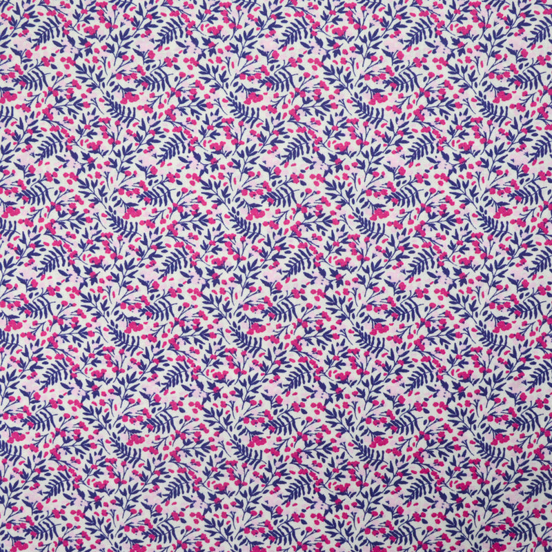 Coton imprimé Móstoles fuchsia