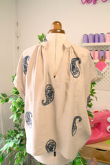 Cashmir -antecedentes de color marino iridescente de viscose beige