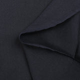 Voile de coton uni marine
