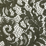 Dentelle festonnée Judith kaki