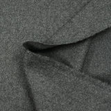 Flanelle de 100% laine anthracite chiné