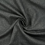 Flanelle de 100% laine anthracite chiné